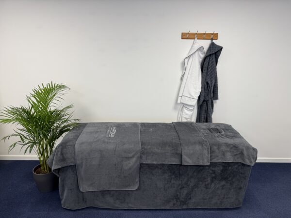 Duo Touch Couch Cover with Head Hole 200 x 240cm (Charcoal) - Image 5