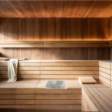 Sauna seat towel